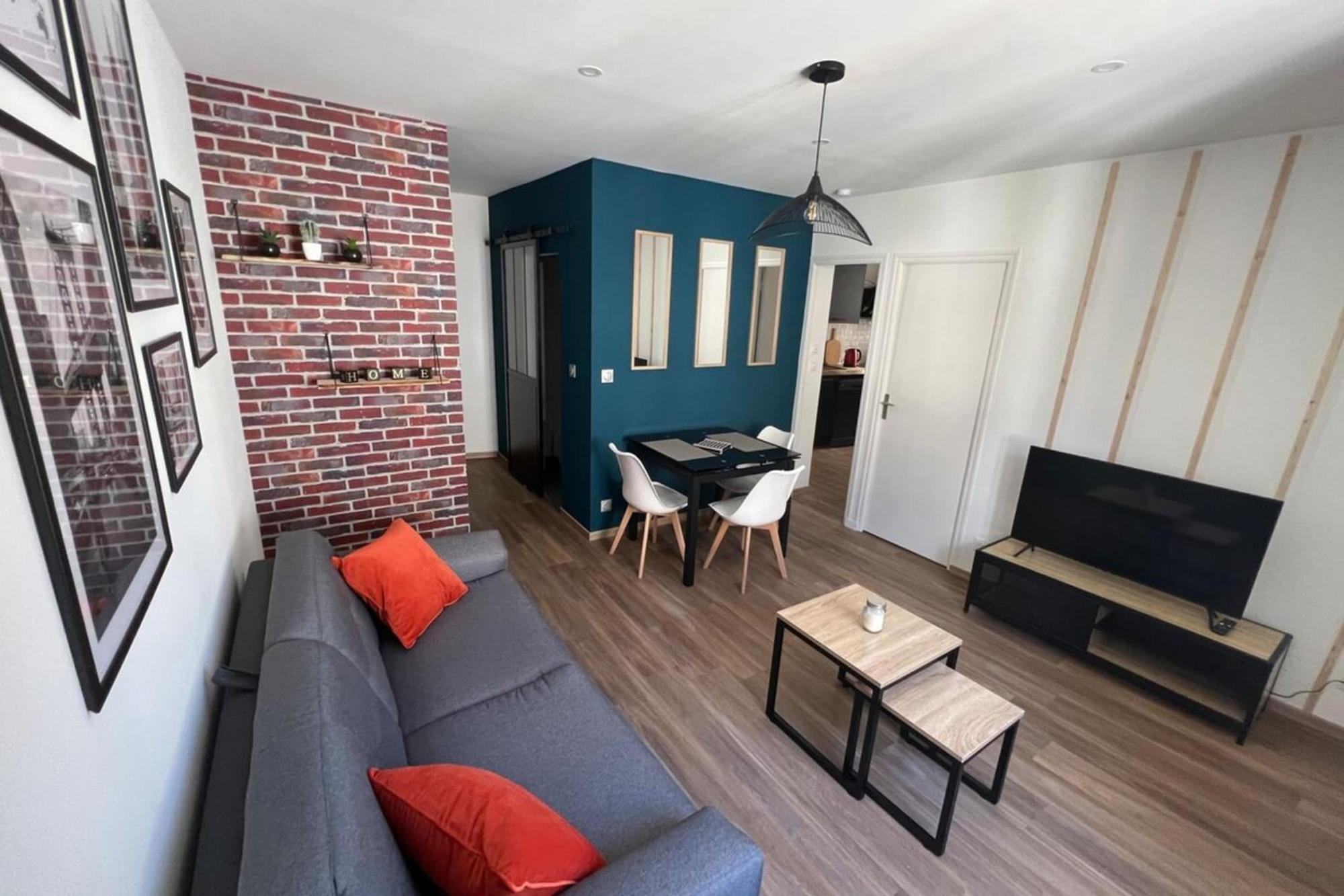 Casa Faro -T2 -Hyper Centre Brive -Rue Commercante Екстер'єр фото